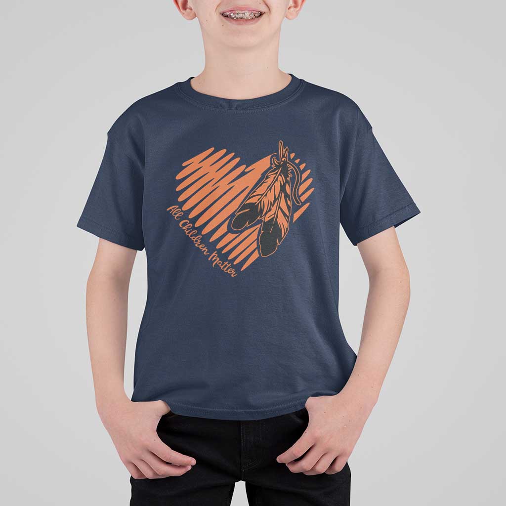 Orange Shirt Day T Shirt For Kid All Children Matter Native Children - Wonder Print Shop