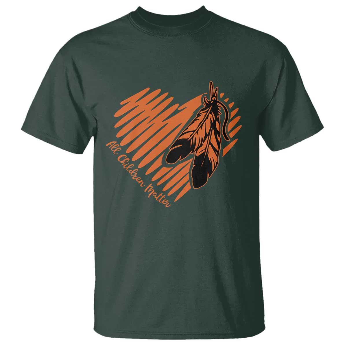 Orange Shirt Day T Shirt All Children Matter Native Children - Wonder Print Shop