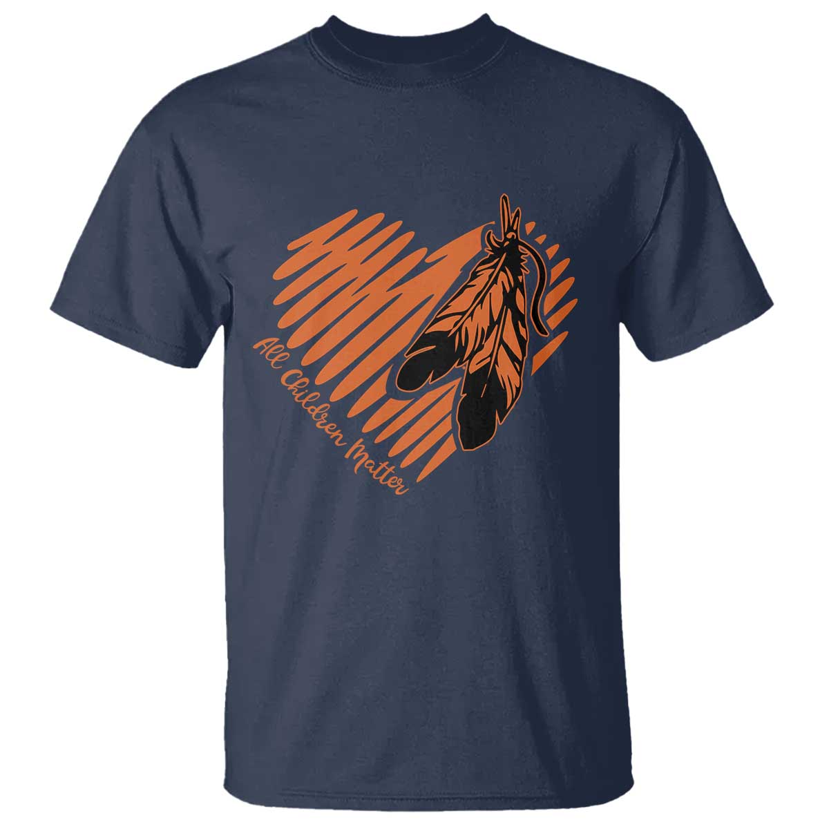 Orange Shirt Day T Shirt All Children Matter Native Children - Wonder Print Shop