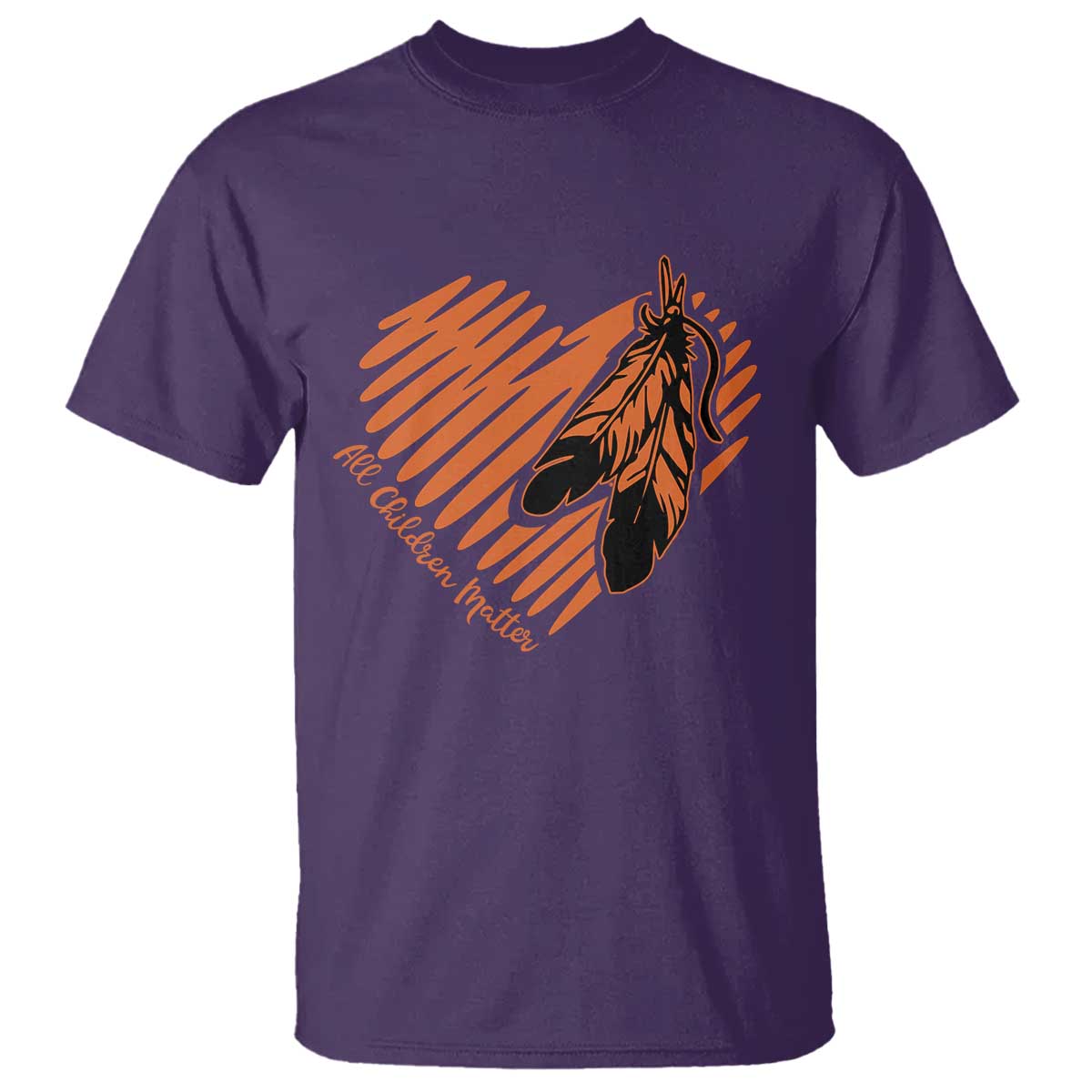 Orange Shirt Day T Shirt All Children Matter Native Children - Wonder Print Shop