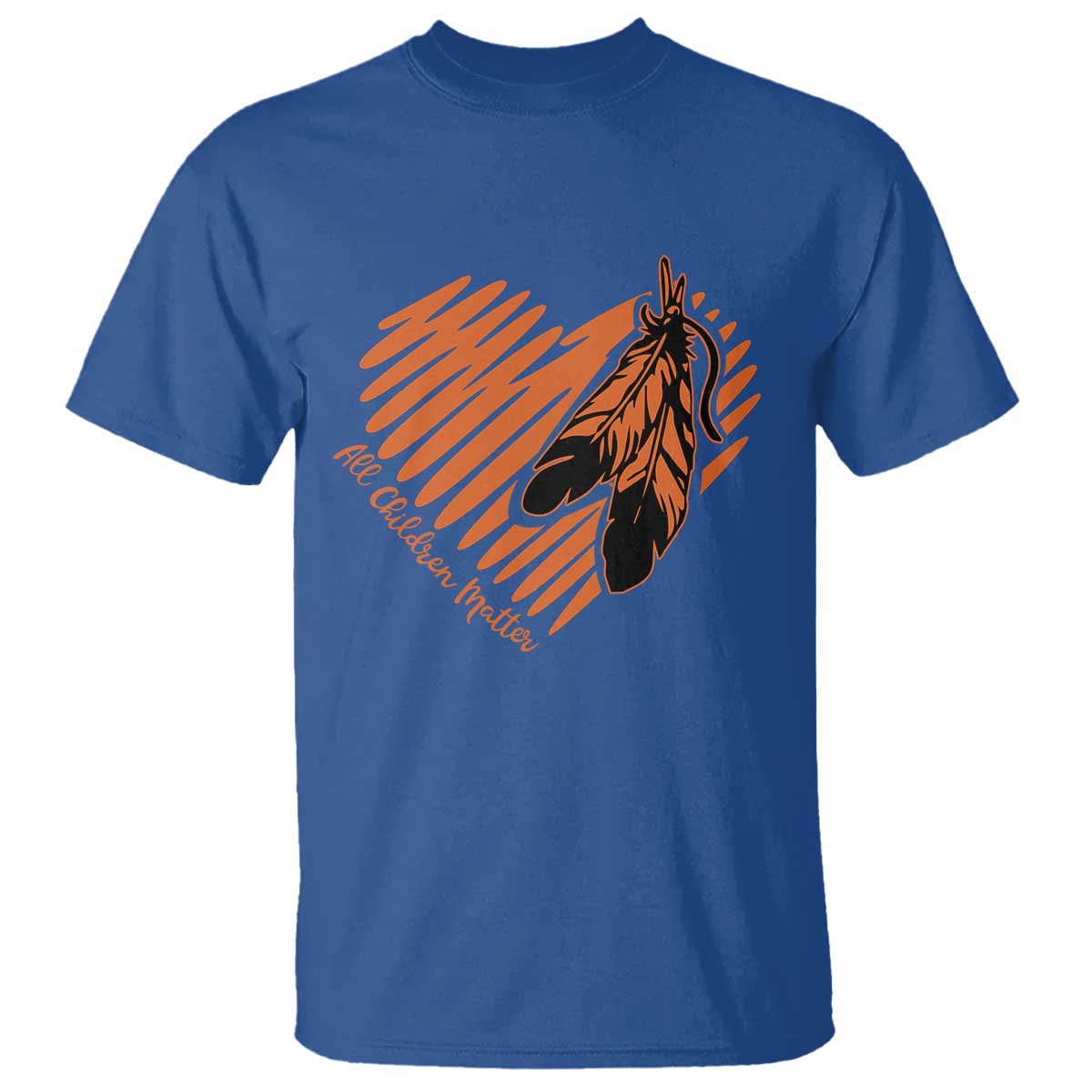 Orange Shirt Day T Shirt All Children Matter Native Children - Wonder Print Shop