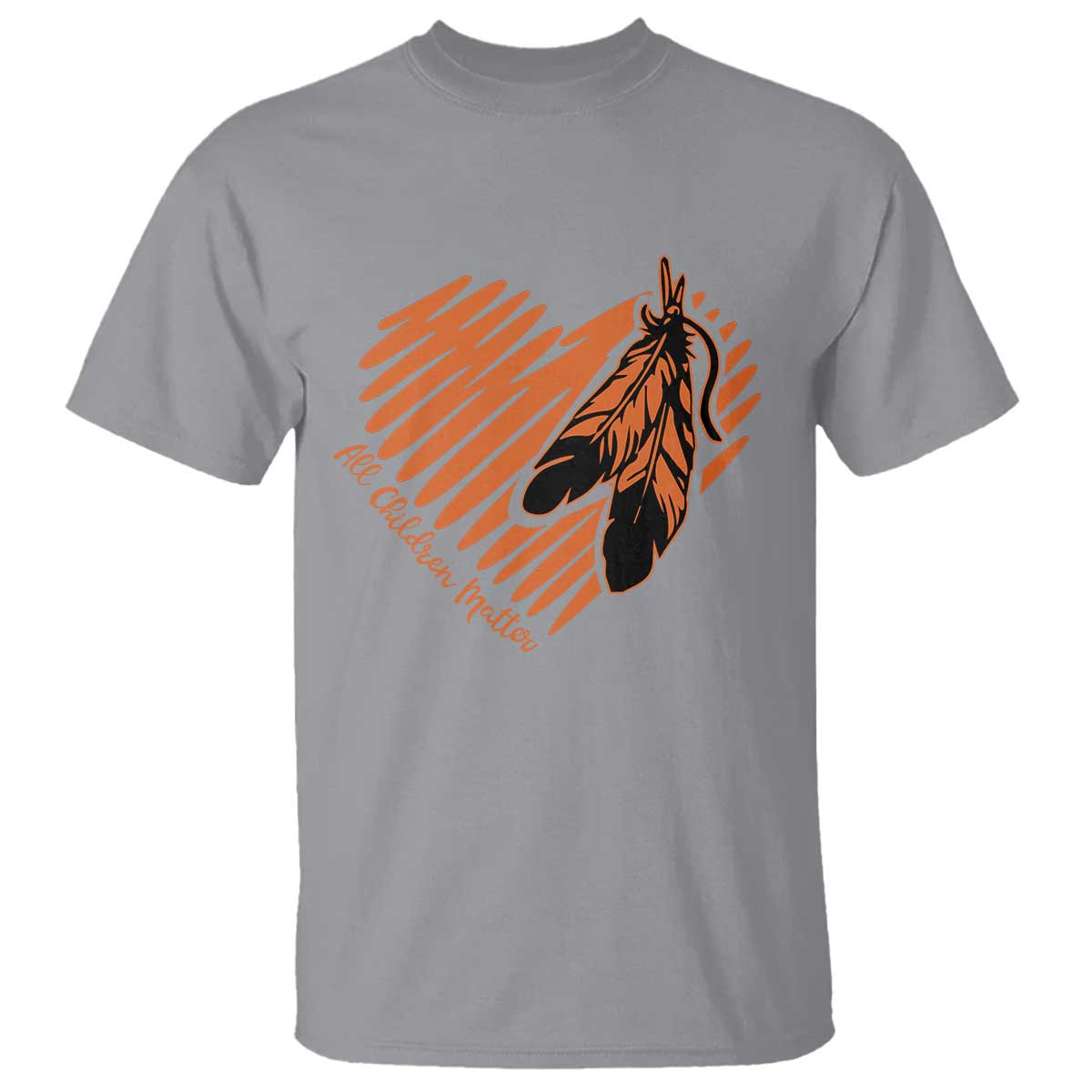 Orange Shirt Day T Shirt All Children Matter Native Children - Wonder Print Shop