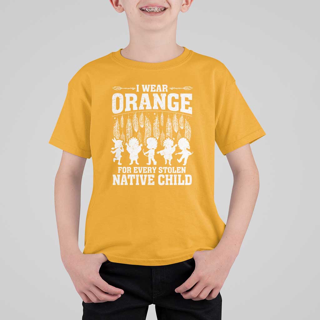 Orange For Native Child T Shirt For Kid Truth And Reconciliation Indigenous Children - Wonder Print Shop