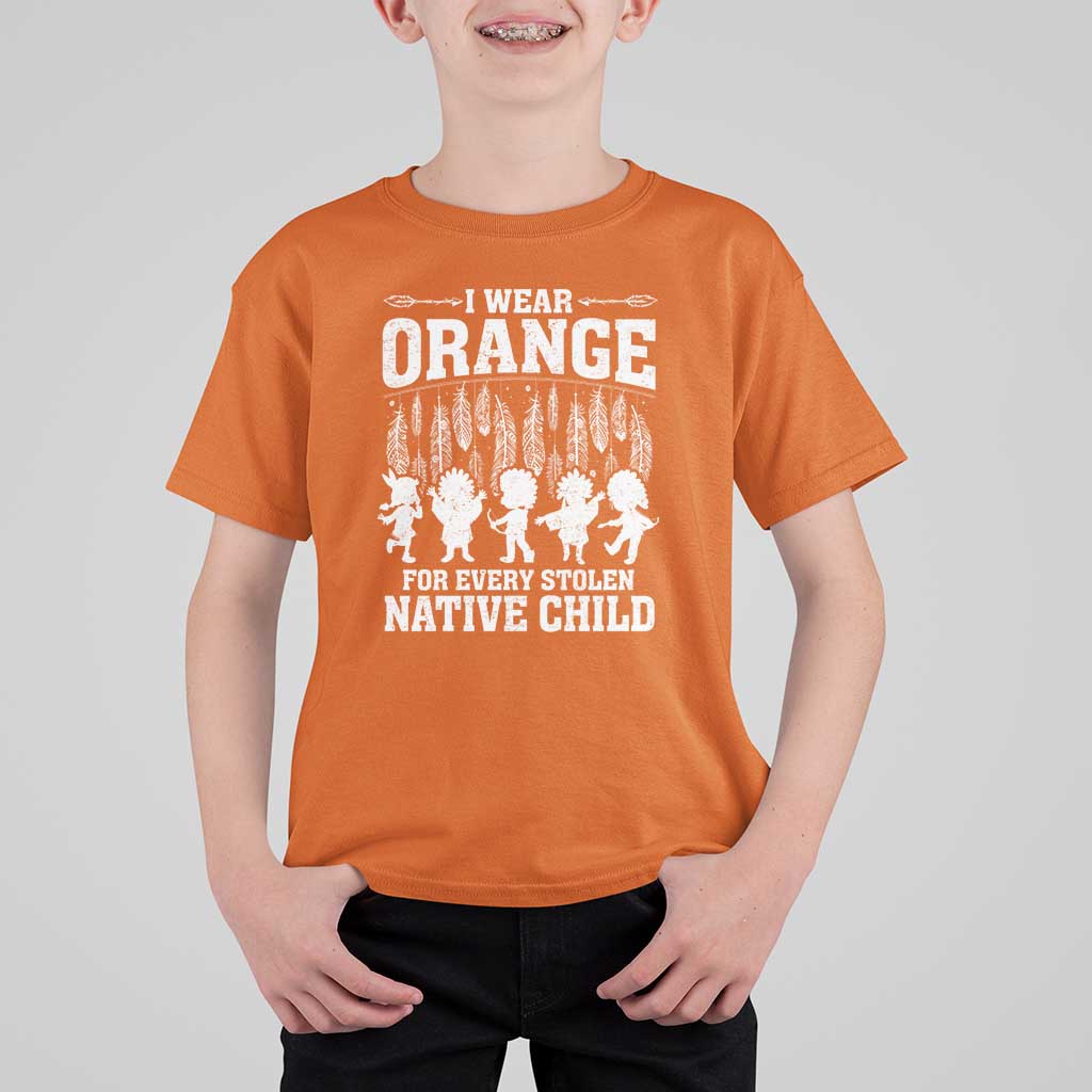 Orange For Native Child T Shirt For Kid Truth And Reconciliation Indigenous Children - Wonder Print Shop