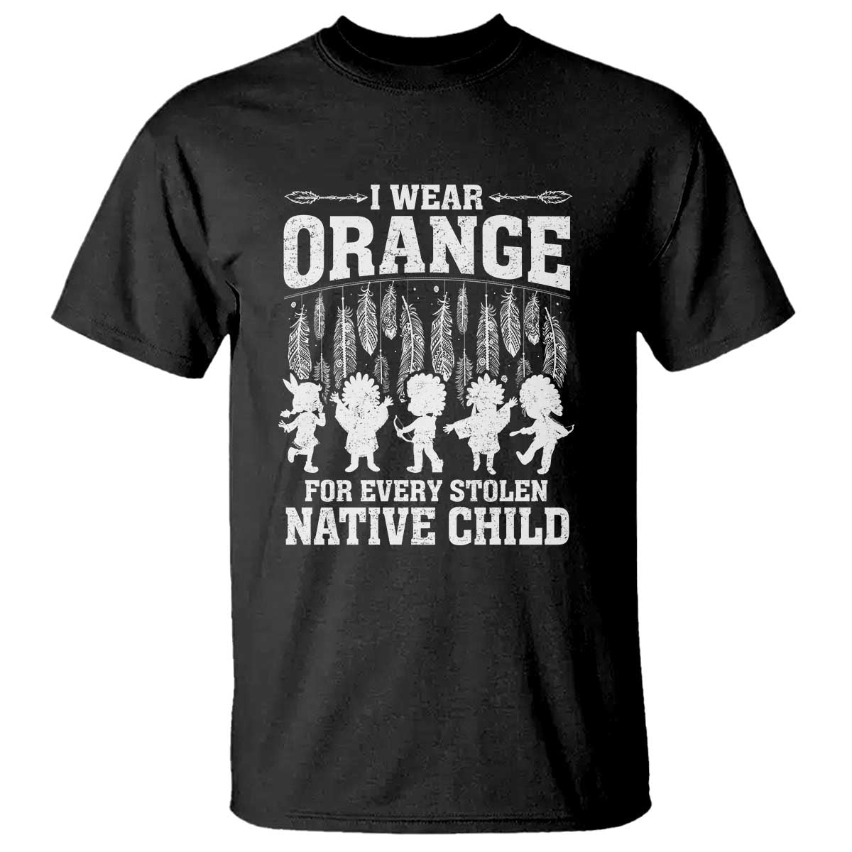 Orange For Native Child T Shirt Truth And Reconciliation Indigenous Children - Wonder Print Shop