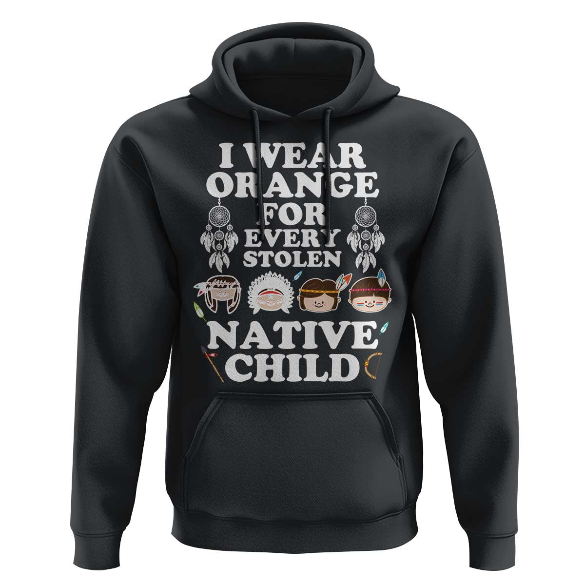 Orange Shirt Day Hoodie Wear Orange For Every Stolen Native Child - Wonder Print Shop