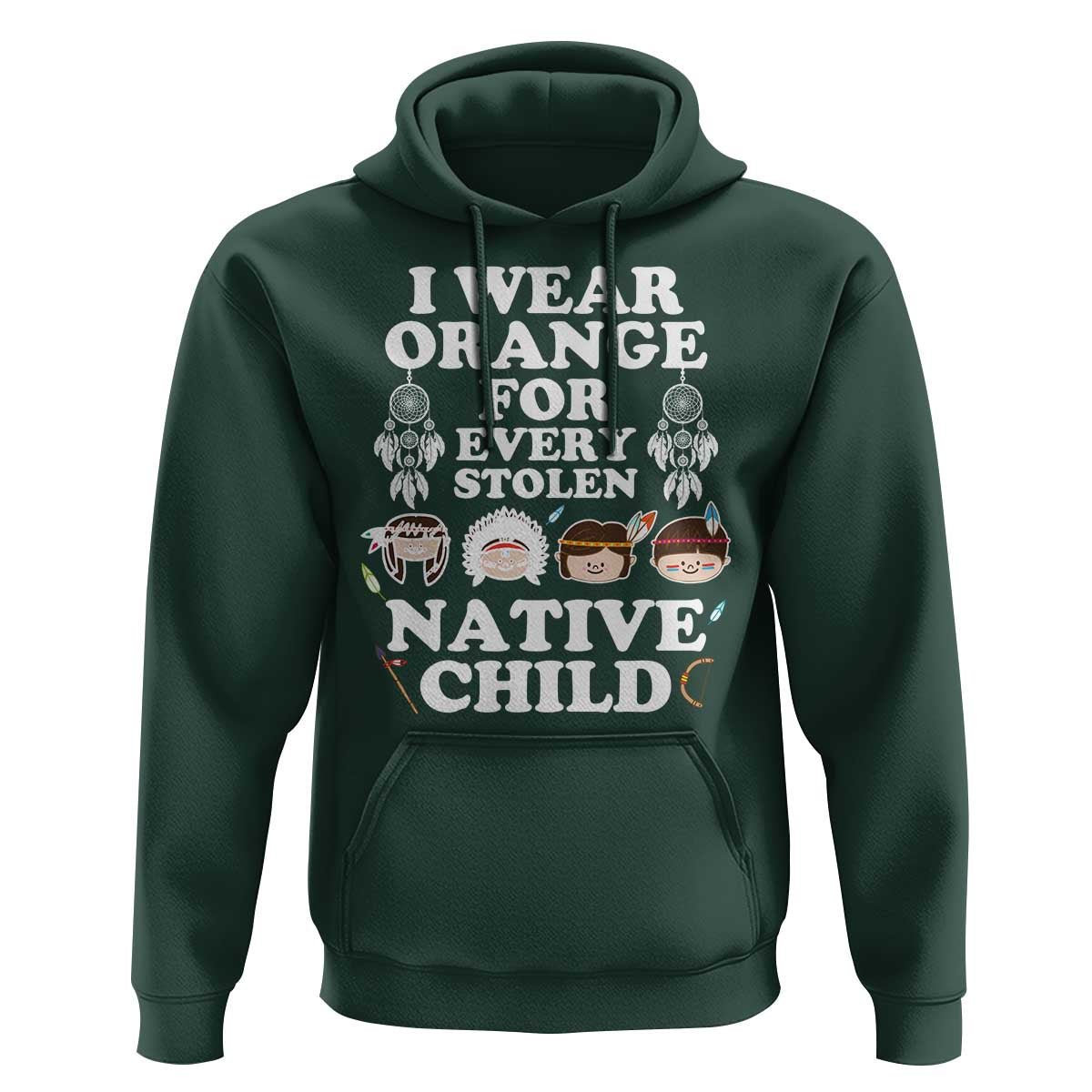 Orange Shirt Day Hoodie Wear Orange For Every Stolen Native Child - Wonder Print Shop