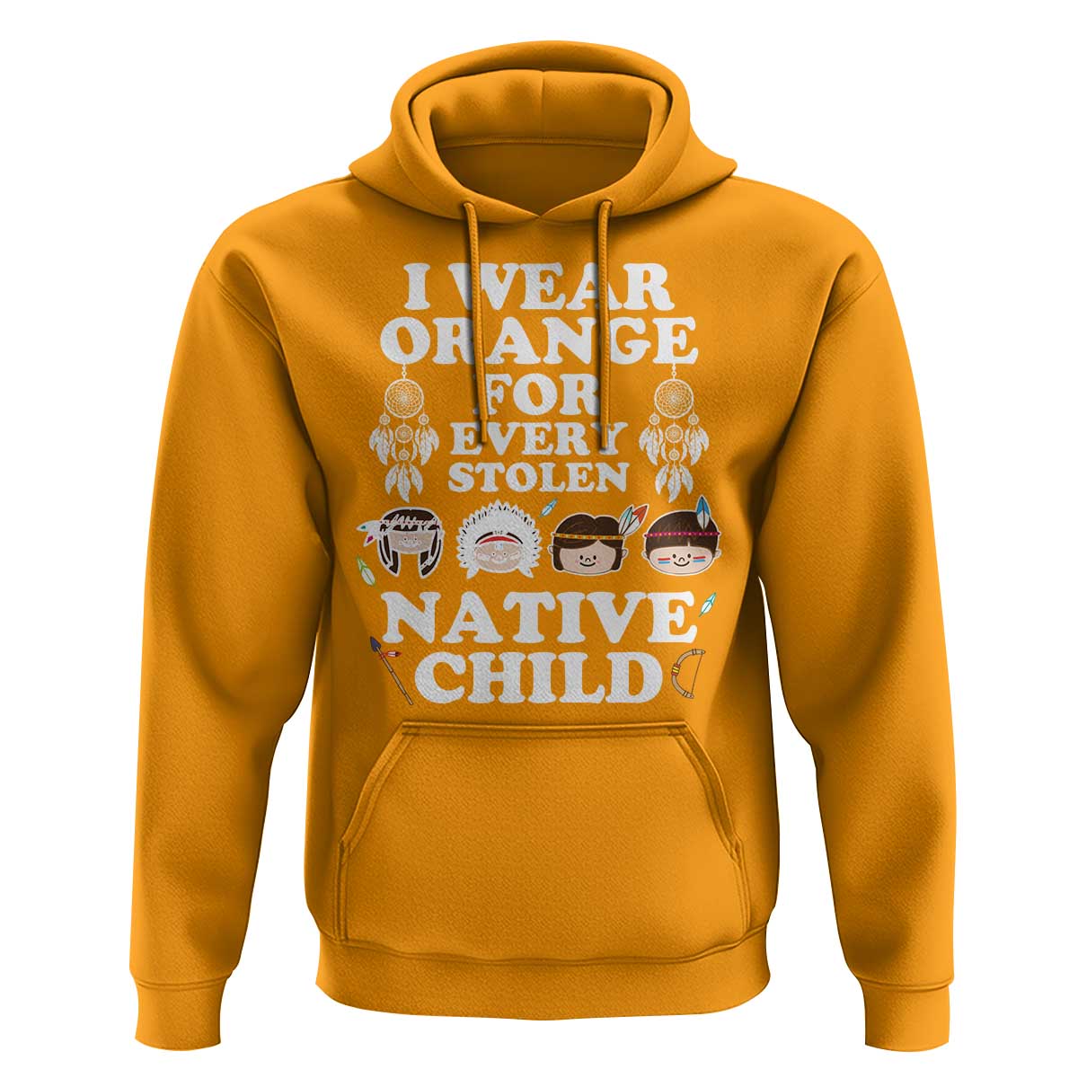Orange Shirt Day Hoodie Wear Orange For Every Stolen Native Child - Wonder Print Shop