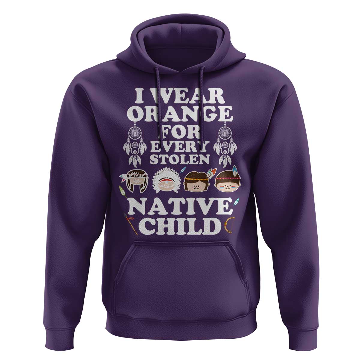 Orange Shirt Day Hoodie Wear Orange For Every Stolen Native Child - Wonder Print Shop