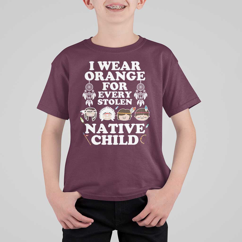 Orange Shirt Day T Shirt For Kid Wear Orange For Every Stolen Native Child - Wonder Print Shop