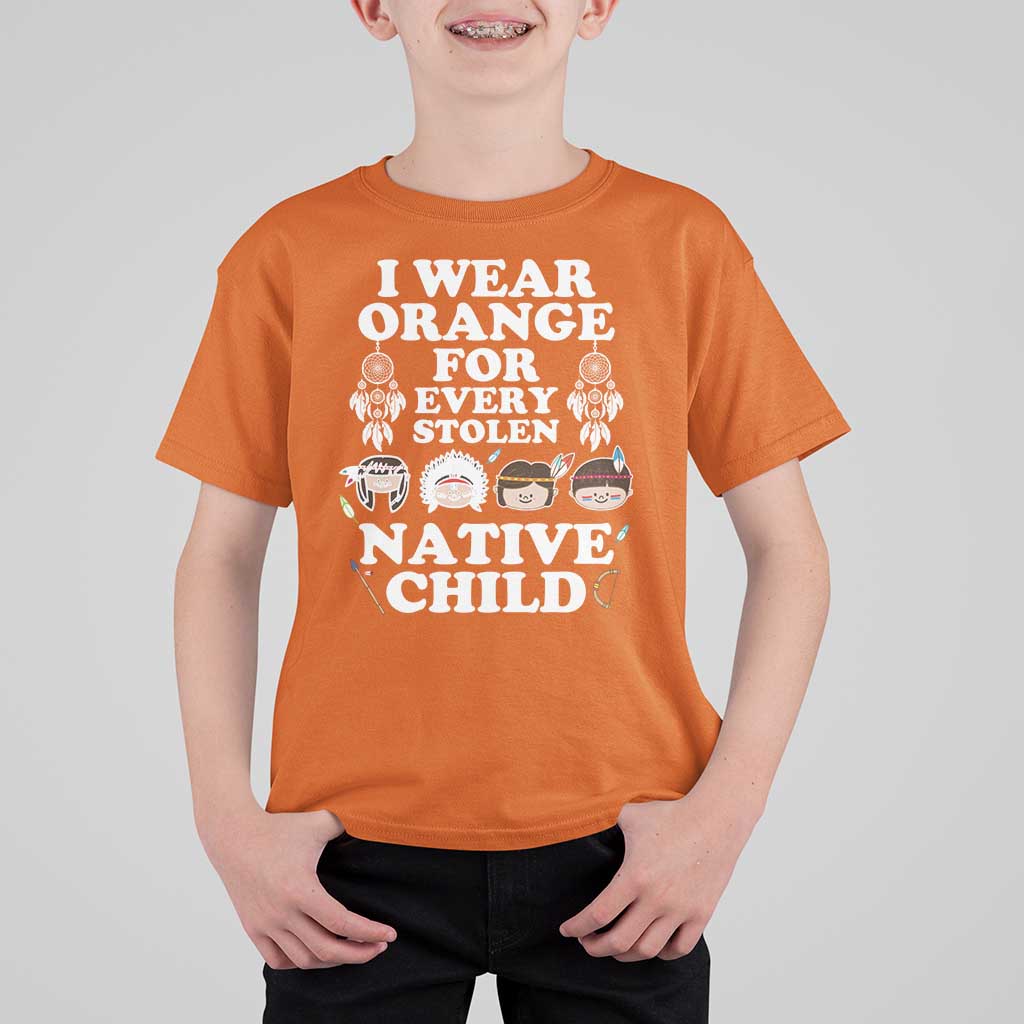 Orange Shirt Day T Shirt For Kid Wear Orange For Every Stolen Native Child - Wonder Print Shop