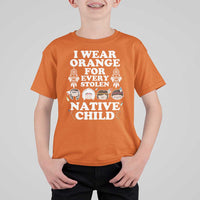Orange Shirt Day T Shirt For Kid Wear Orange For Every Stolen Native Child - Wonder Print Shop