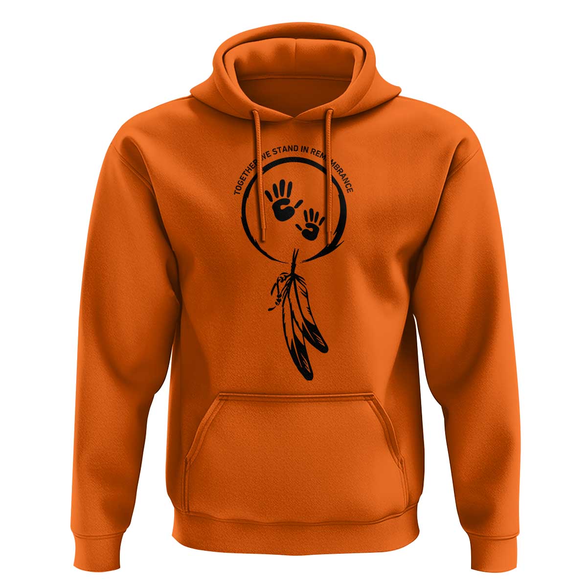 Orange Shirt Day Hoodie Together We Stand In Remembrance Native Child