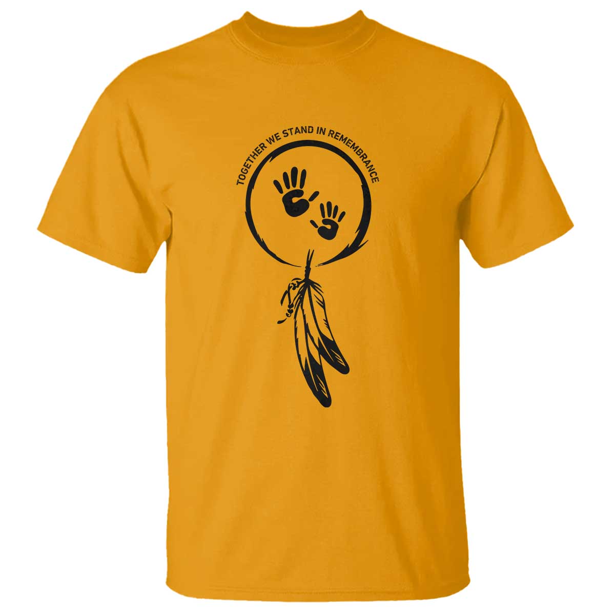 Orange Shirt Day T Shirt Together We Stand In Remembrance Native Child - Wonder Print Shop