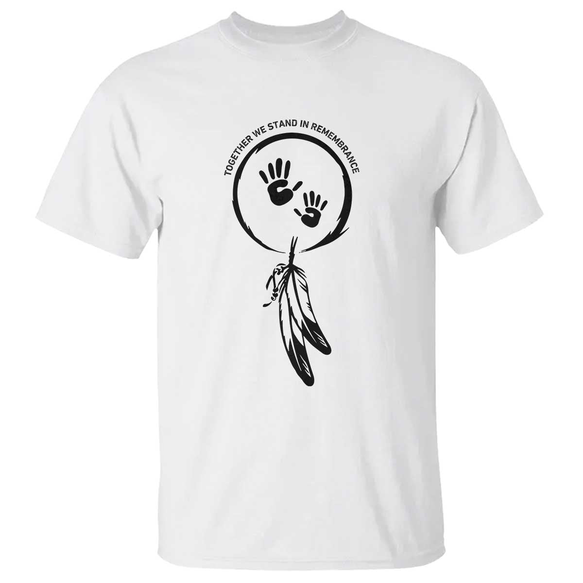 Orange Shirt Day T Shirt Together We Stand In Remembrance Native Child - Wonder Print Shop