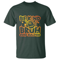 Unity Day T Shirt Be Kind Bruh End Bullying - Wonder Print Shop
