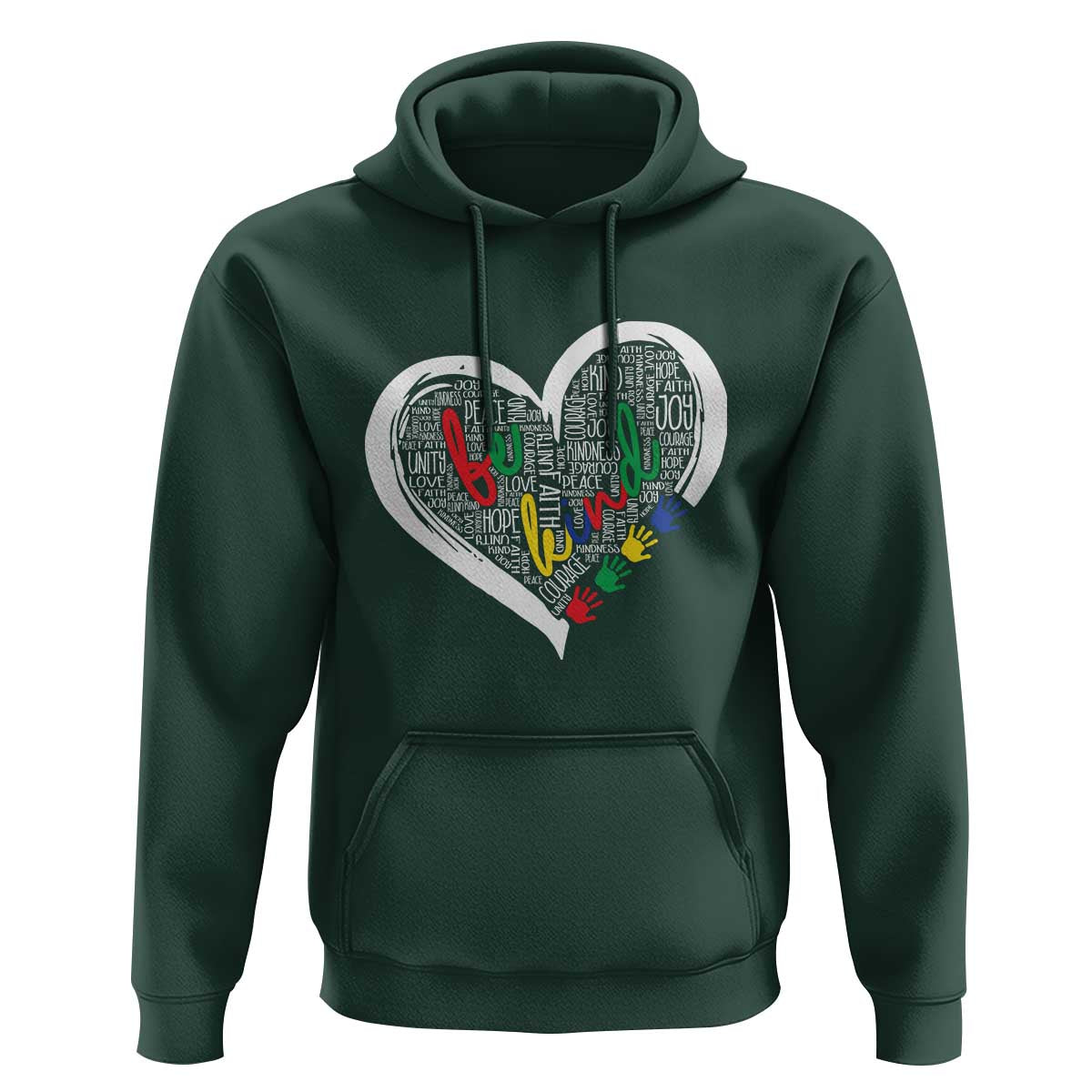 Unity Day Hoodie Orange Heart Be Kind Anti Bullying