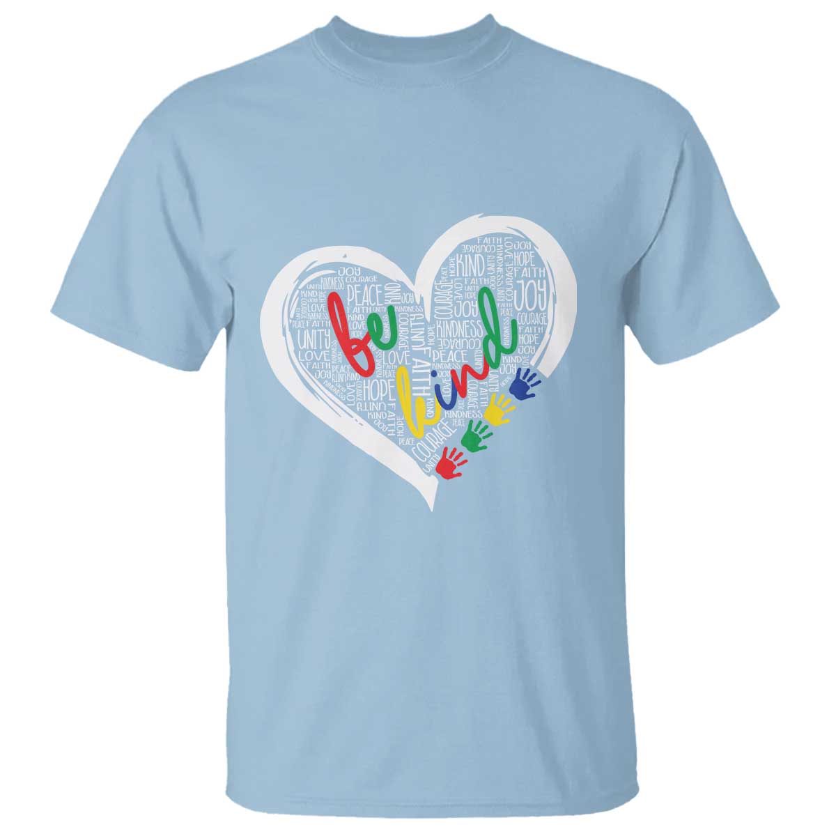 Unity Day T Shirt Orange Heart Be Kind Anti Bullying - Wonder Print Shop