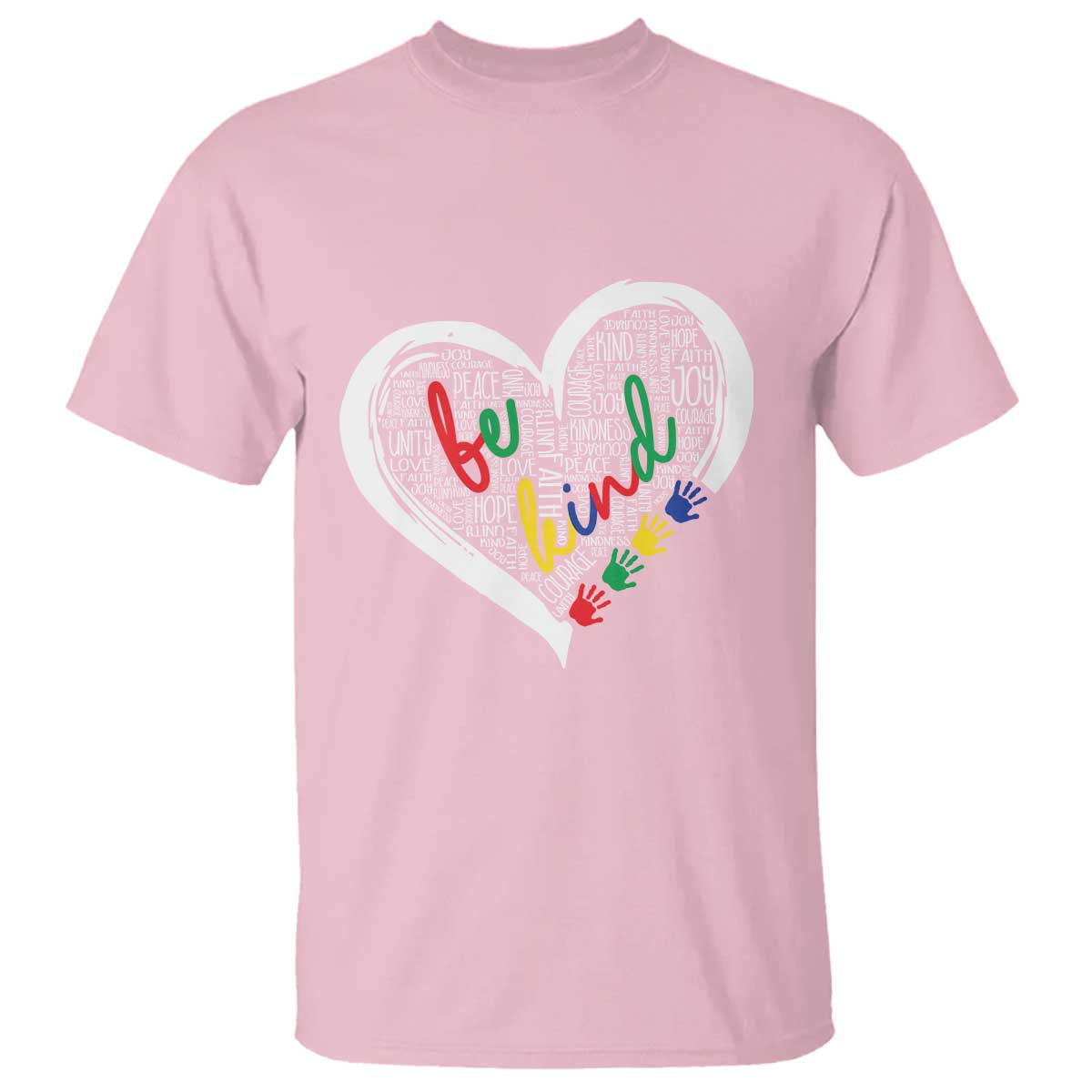 Unity Day T Shirt Orange Heart Be Kind Anti Bullying - Wonder Print Shop