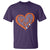 Anti Bullying T Shirt Orange Heart Be Kind Unity Day - Wonder Print Shop