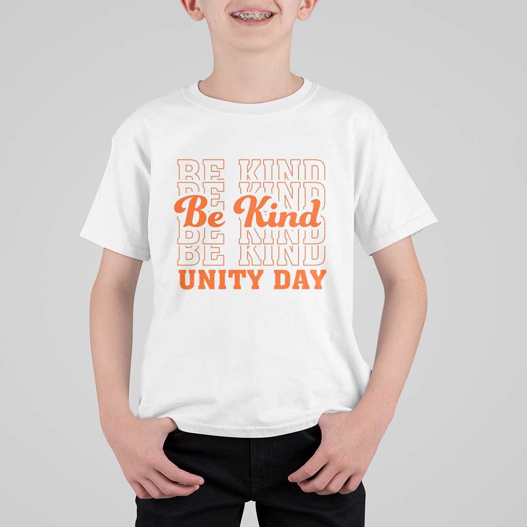 Anti Bullying Be Kind Unity Day T Shirt For Kid - Wonder Print Shop