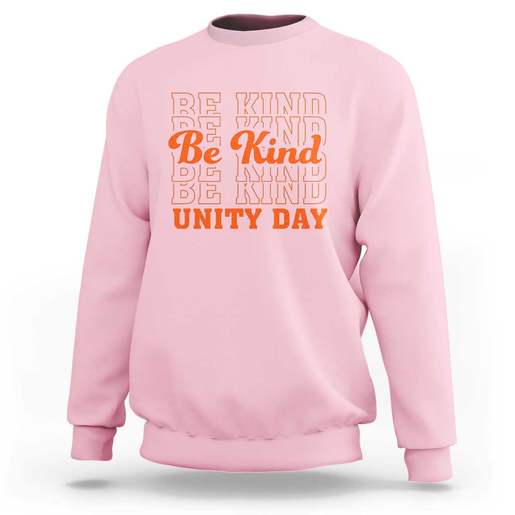 Anti Bullying Be Kind Unity Day Sweatshirt - Wonder Print Shop