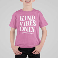 Unity Day T Shirt For Kid Kind Vibes Only End Bullying - Wonder Print Shop