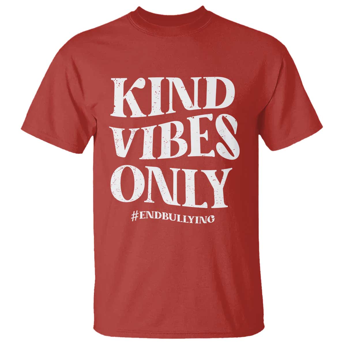 Unity Day T Shirt Kind Vibes Only End Bullying - Wonder Print Shop