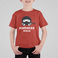 Unity Day T Shirt For Kid Kindness Ninja Anti Bullying - Wonder Print Shop