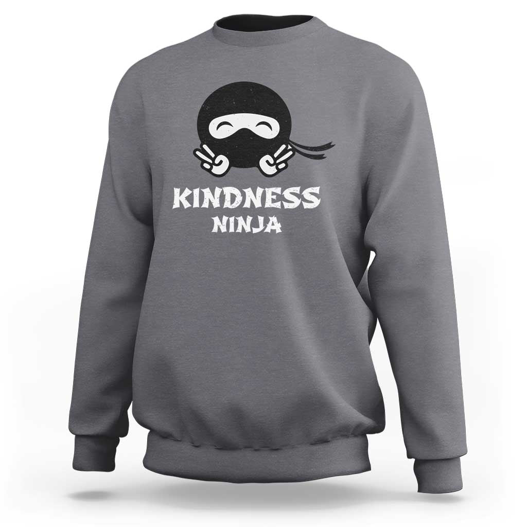 Unity Day Sweatshirt Kindness Ninja Anti Bullying - Wonder Print Shop