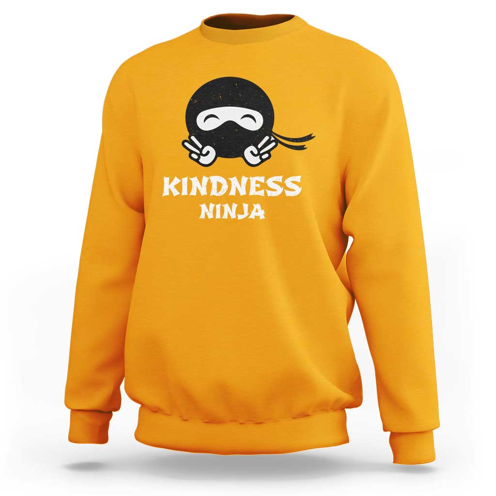 Unity Day Sweatshirt Kindness Ninja Anti Bullying - Wonder Print Shop
