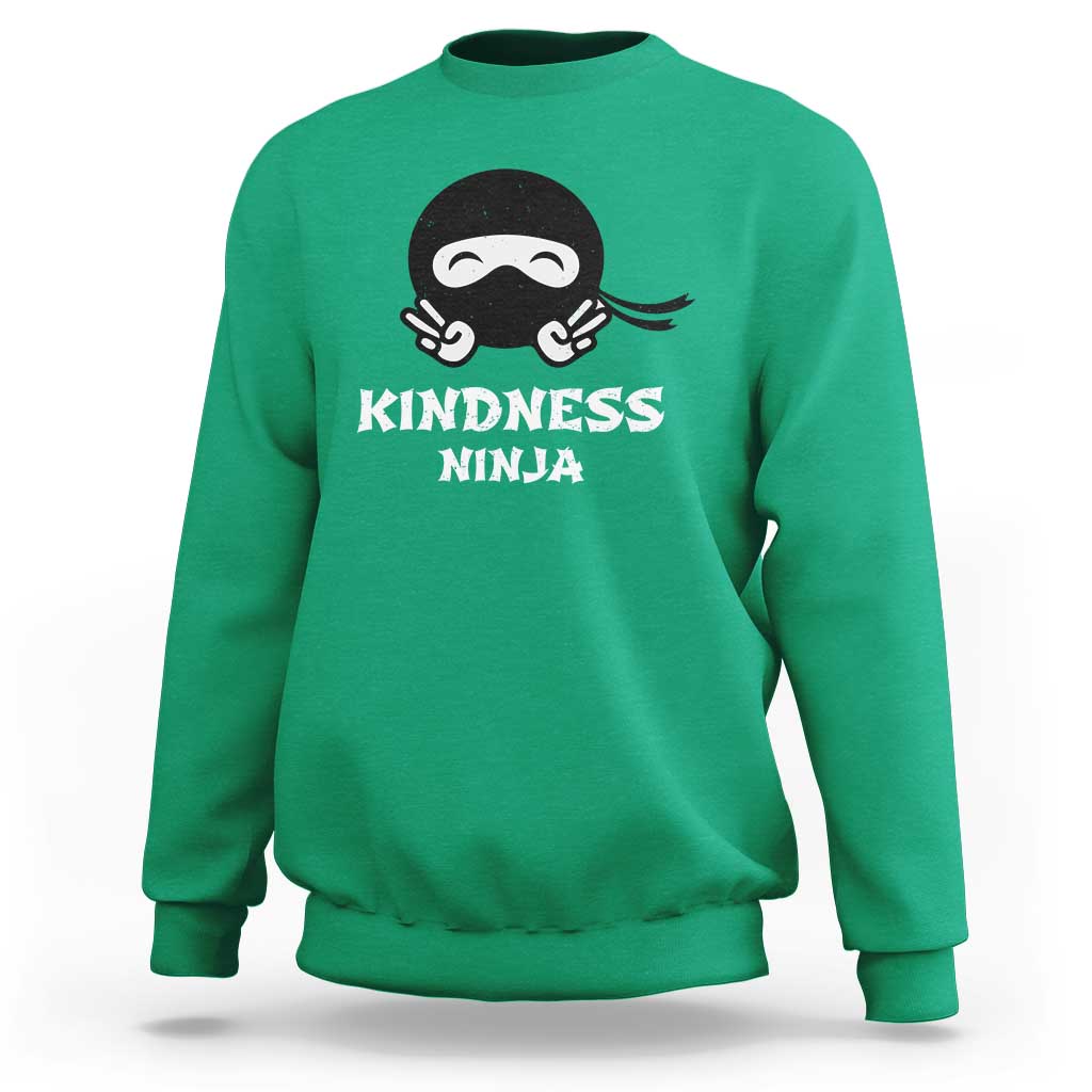 Unity Day Sweatshirt Kindness Ninja Anti Bullying - Wonder Print Shop