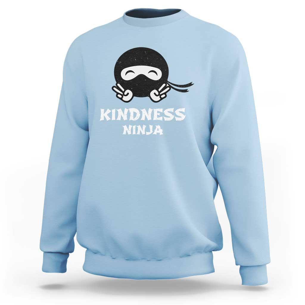Unity Day Sweatshirt Kindness Ninja Anti Bullying - Wonder Print Shop