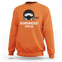 Unity Day Sweatshirt Kindness Ninja Anti Bullying - Wonder Print Shop