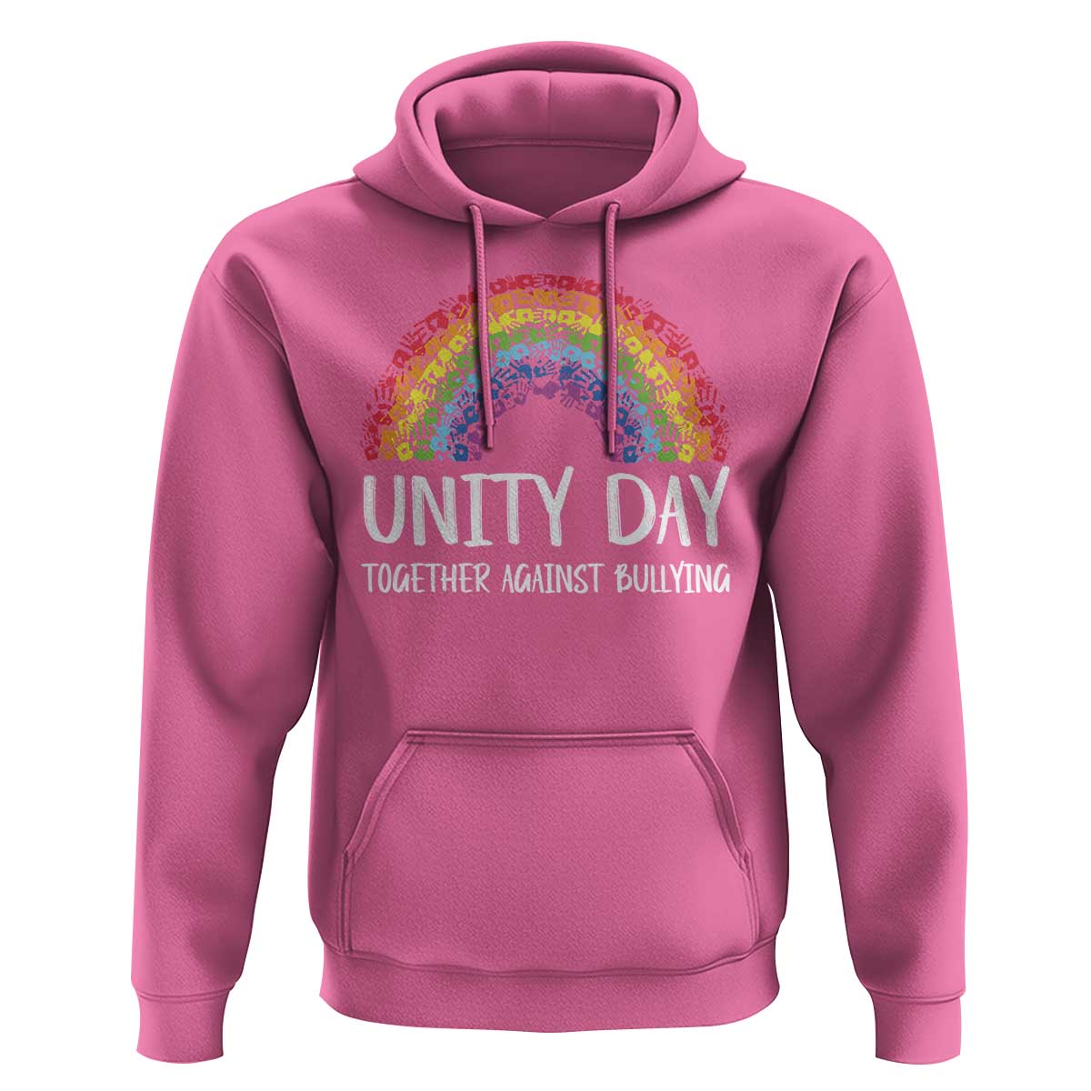 Unity Day Hoodie Together Against Bullying Rainbow Anti Bully