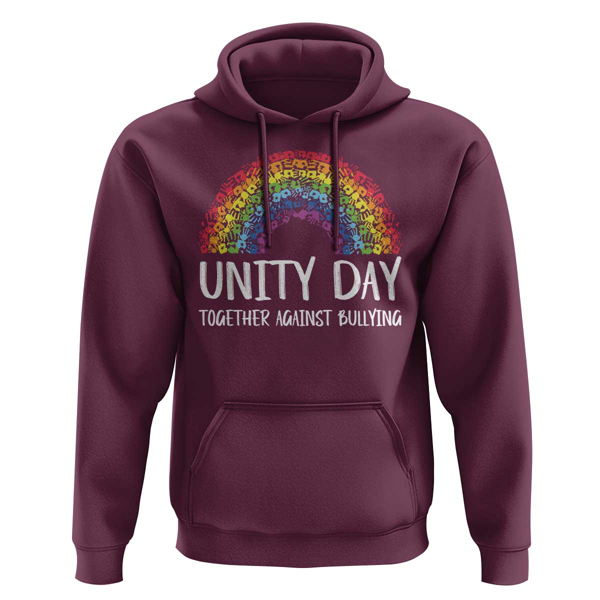 Unity Day Hoodie Together Against Bullying Rainbow Anti Bully