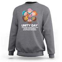 Unity Day Sweatshirt Together Against Bullying Cute Kids End Bullying - Wonder Print Shop