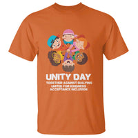 Unity Day T Shirt Together Against Bullying Cute Kids End Bullying - Wonder Print Shop