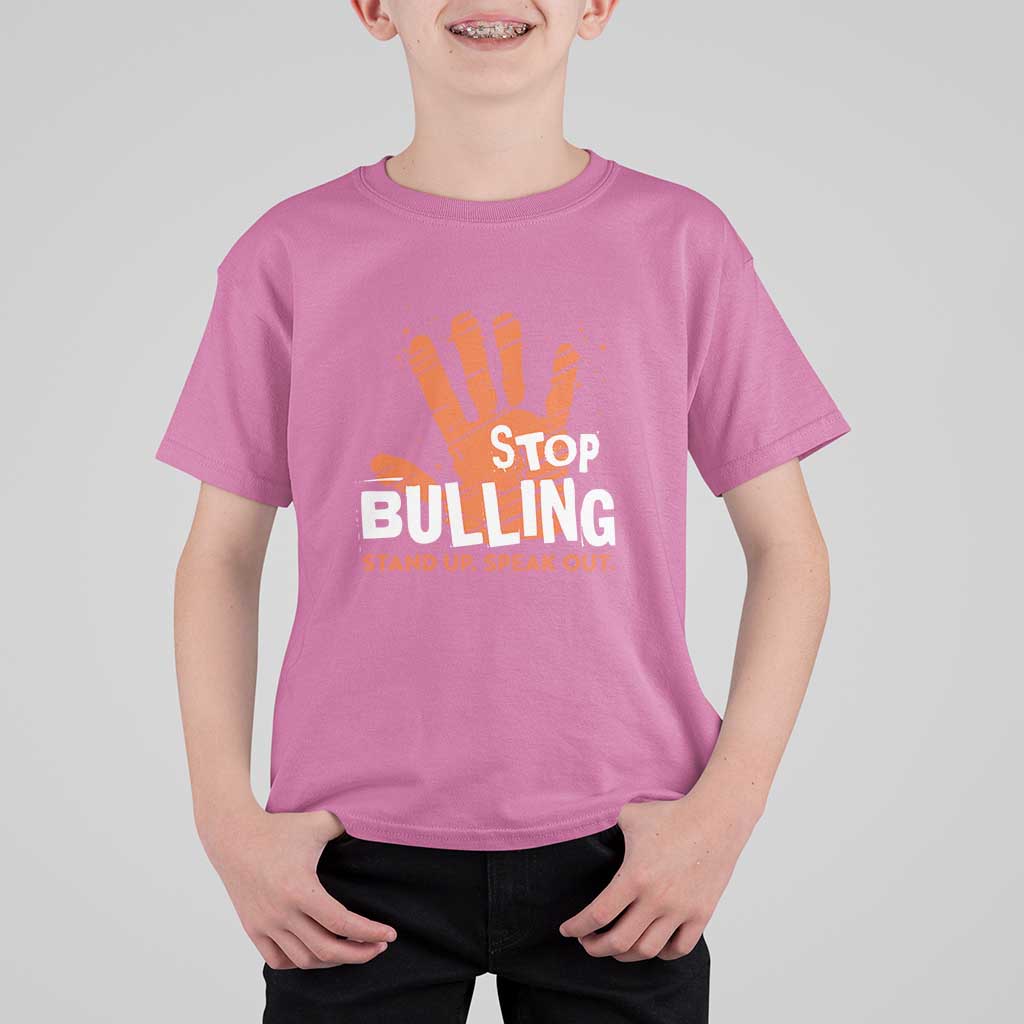 Unity Day T Shirt For Kid Stop Bullying Stand Up Speak Out - Wonder Print Shop
