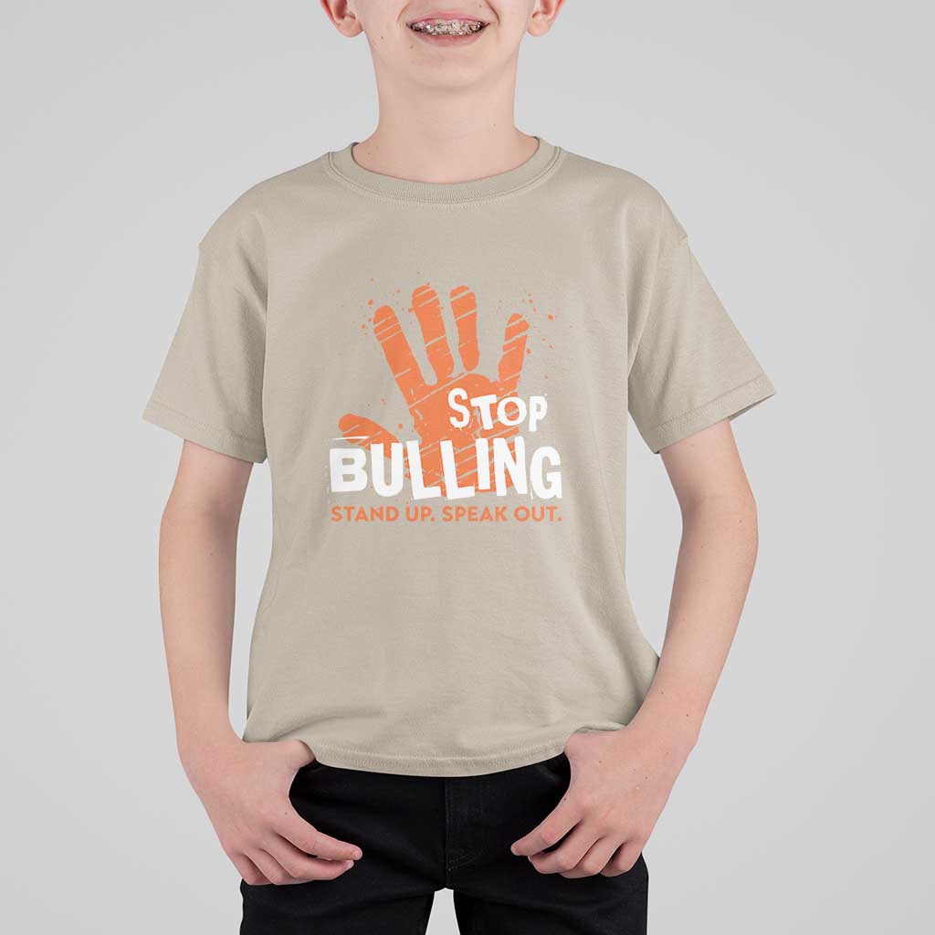 Unity Day T Shirt For Kid Stop Bullying Stand Up Speak Out - Wonder Print Shop