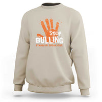 Unity Day Sweatshirt Stop Bullying Stand Up Speak Out - Wonder Print Shop