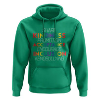 Anti Bullying Hoodie Share Kindness Promotion Acceptange Encourage Inclusion