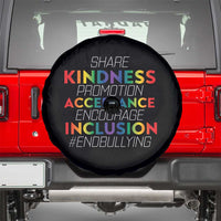 Anti Bullying Spare Tire Cover Share Kindness Promotion Acceptange Encourage Inclusion