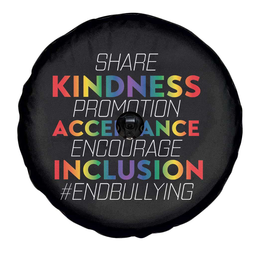 Anti Bullying Spare Tire Cover Share Kindness Promotion Acceptange Encourage Inclusion