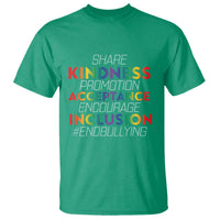 Anti Bullying T Shirt Share Kindness Promotion Acceptange Encourage Inclusion - Wonder Print Shop