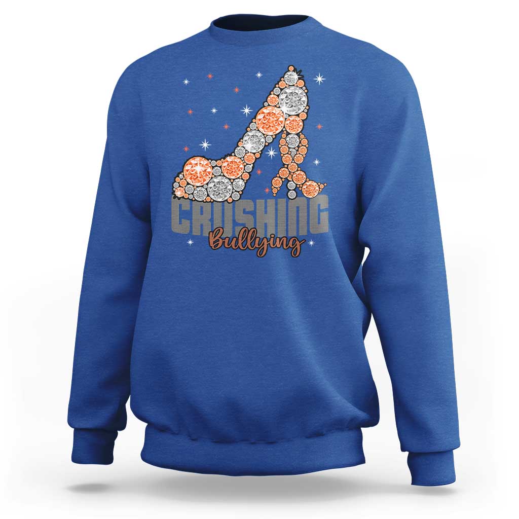 Unity Day Sweatshirt Crushing Bullying Anti Bullying Prevention - Wonder Print Shop