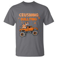 Anti Bullying T Shirt Crushing Bullying Dinosaur Riding Anti Bullying Prevention - Wonder Print Shop