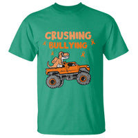Anti Bullying T Shirt Crushing Bullying Dinosaur Riding Anti Bullying Prevention - Wonder Print Shop