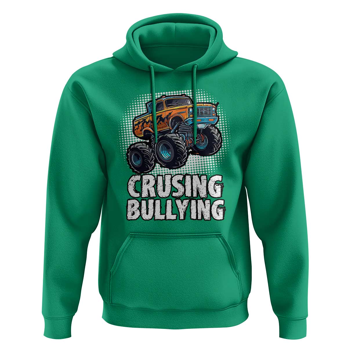 Anti Bullying Hoodie Crushing Bullying Monster Truck Anti Bullying Prevention