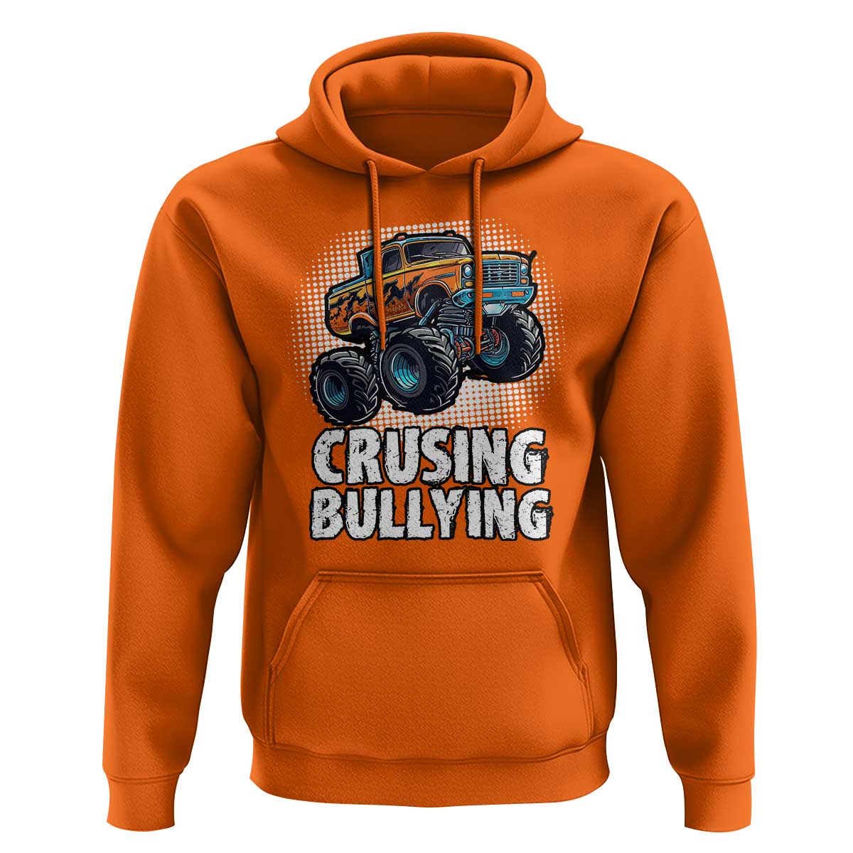 Anti Bullying Hoodie Crushing Bullying Monster Truck Anti Bullying Prevention